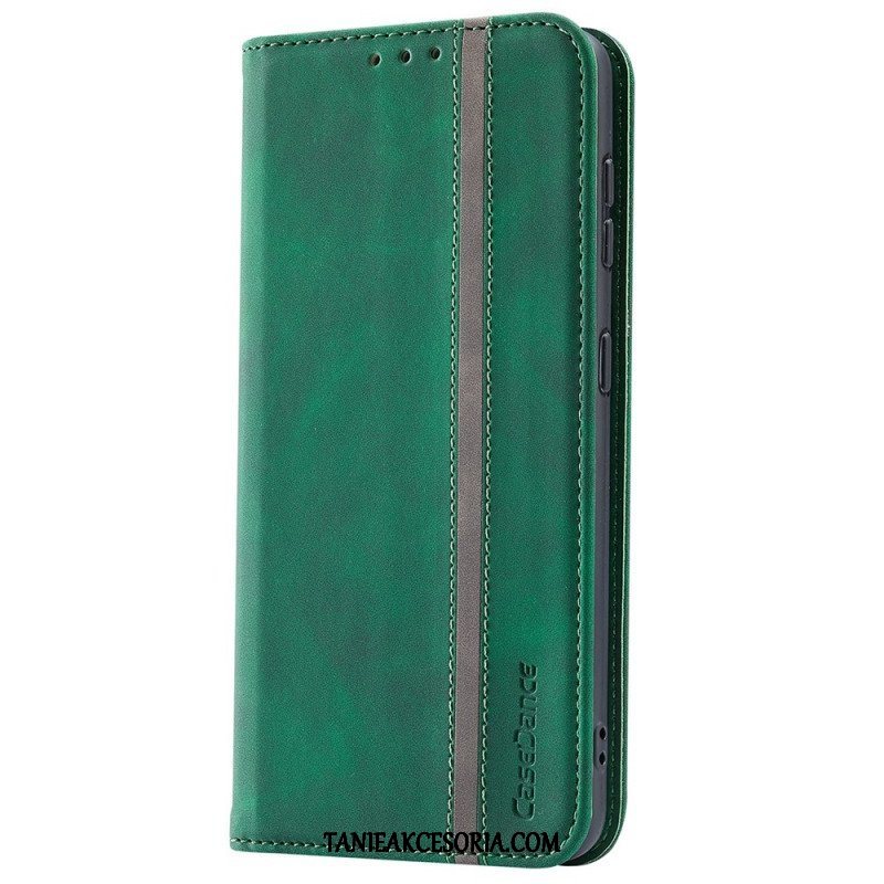 Etui Na Telefon do Samsung Galaxy S22 5G Etui Folio Casedance Ze Sztucznej Skóry