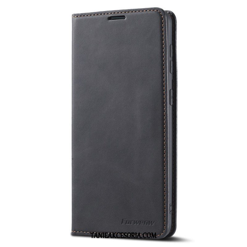 Etui Na Telefon do Samsung Galaxy S22 5G Etui Folio Forwenw Efekt Skóry