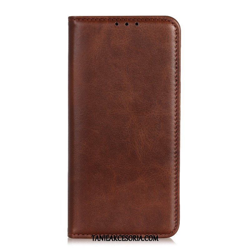 Etui Na Telefon do Samsung Galaxy S22 Plus 5G Etui Folio Elegancka Dwoina Skórzana