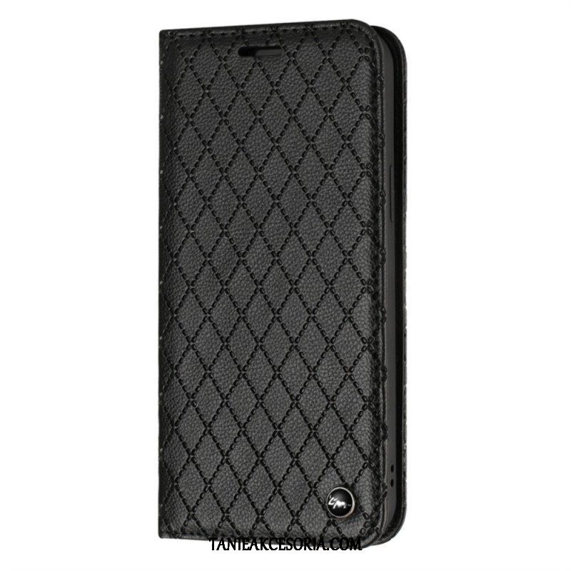 Etui Na Telefon do Samsung Galaxy S23 Ultra 5G Etui Folio Diamenty Rfid