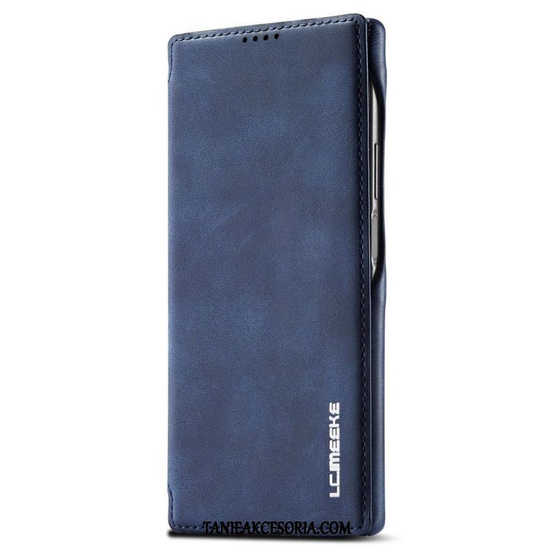 Etui Na Telefon do Samsung Galaxy S23 Ultra 5G Etui Folio Efekt Skóry Lc.imeeke Efekt Skóry