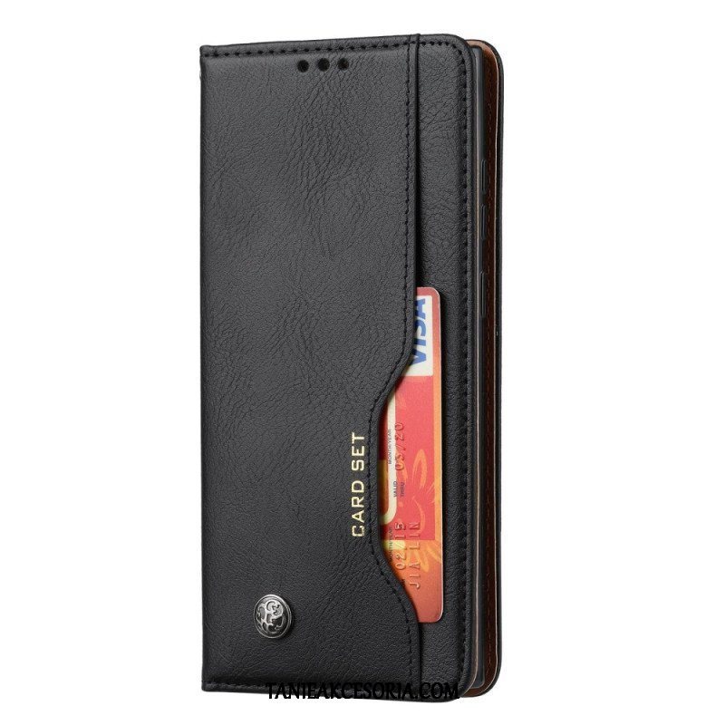 Etui Na Telefon do Samsung Galaxy S23 Ultra 5G Etui Folio Etui Na Karty Ze Sztucznej Skóry