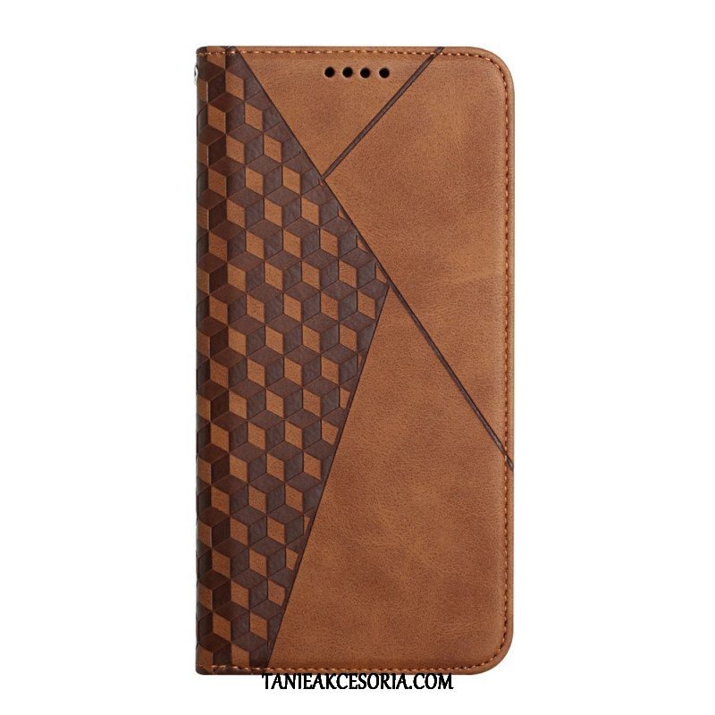 Etui Na Telefon do Samsung Galaxy S23 Ultra 5G Etui Folio Styl Skórzany Wzór 3d