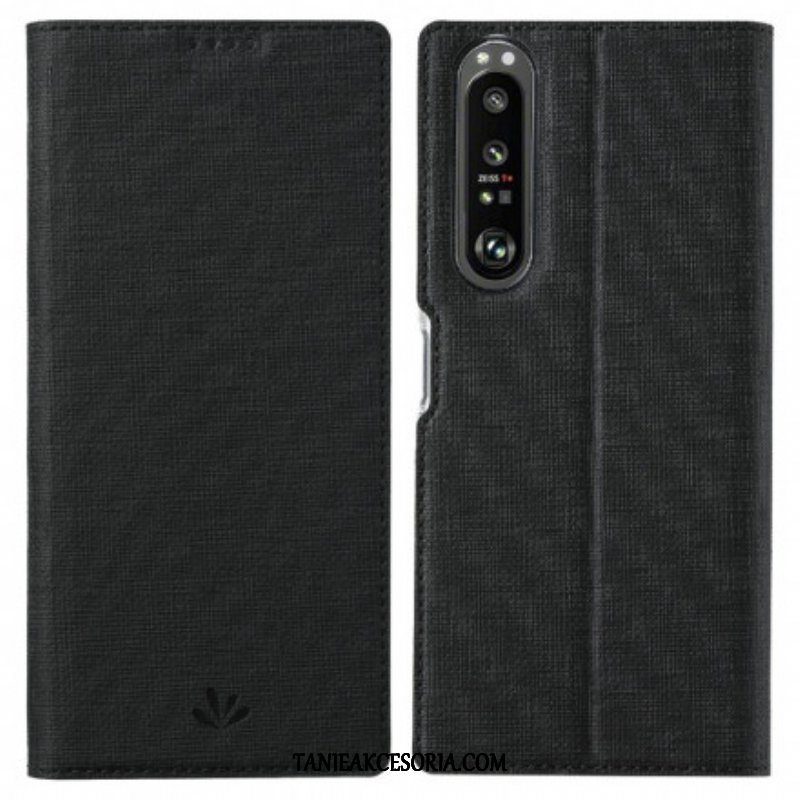 Etui Na Telefon do Sony Xperia 1 III Etui Folio Teksturowany Vili Dmx