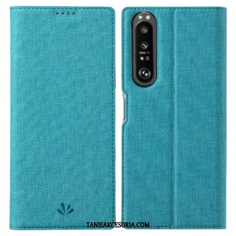 Etui Na Telefon do Sony Xperia 1 III Etui Folio Teksturowany Vili Dmx