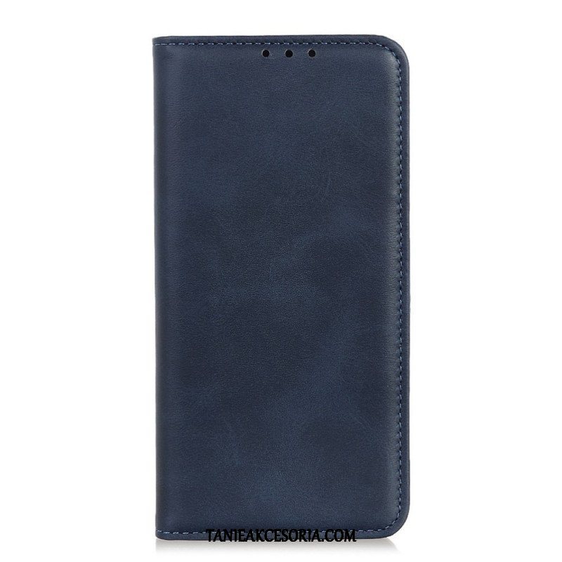 Etui Na Telefon do Sony Xperia 10 IV Etui Folio Dwoina Skóry