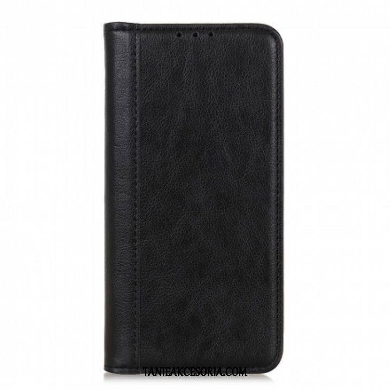 Etui Na Telefon do Sony Xperia 5 III Etui Folio Elegancka Dwoina Skóry Liczi