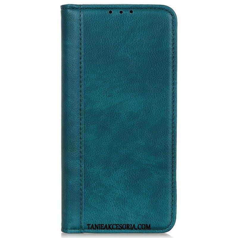 Etui Na Telefon do Sony Xperia Pro-I Etui Folio Elegancka Dwoina Skóry Liczi