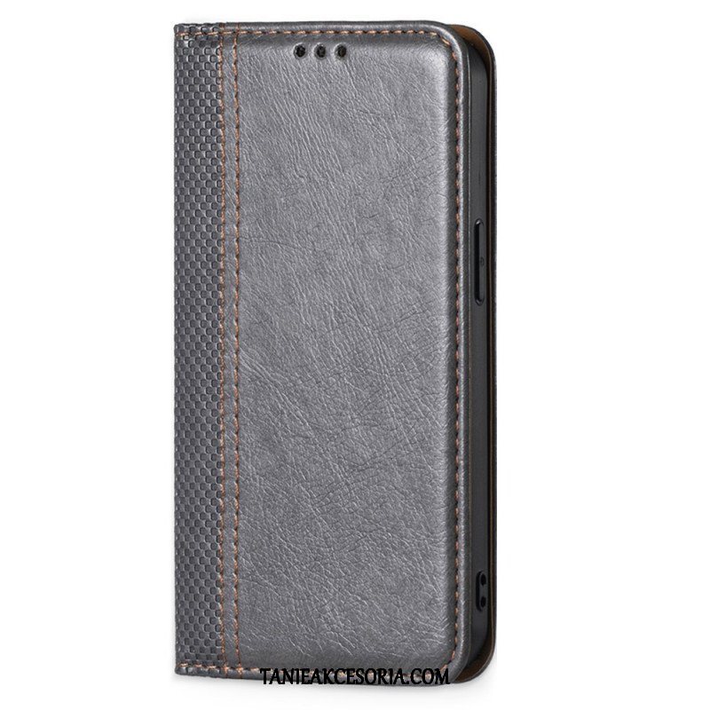 Etui Na Telefon do Xiaomi 12 Pro Etui Folio Efekt Skóry Vintage