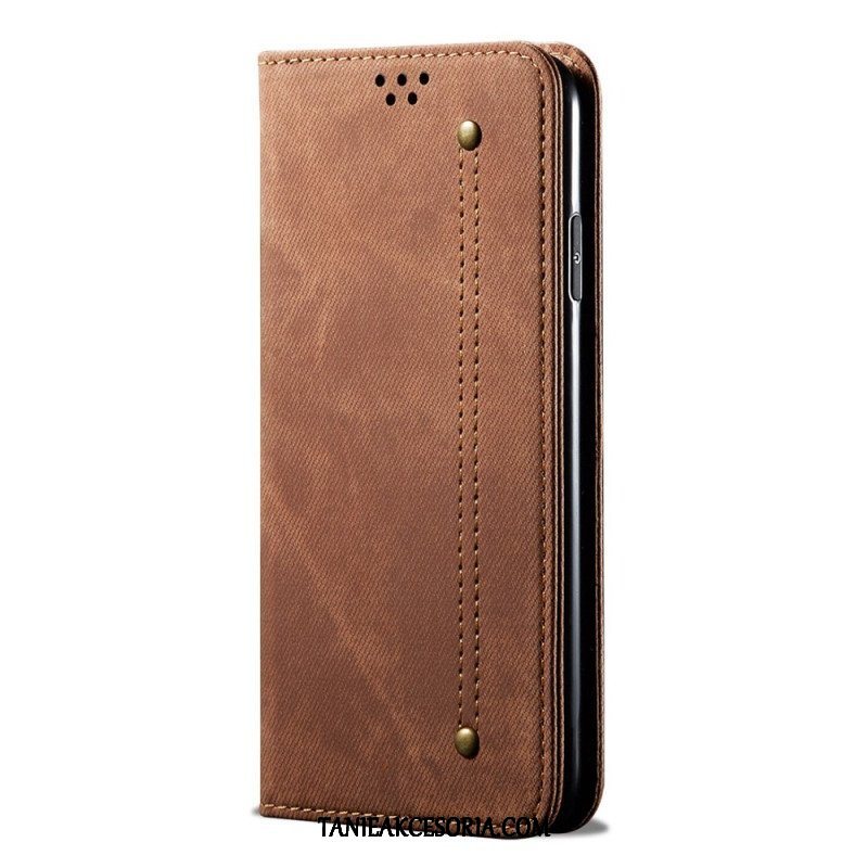 Etui Na Telefon do Xiaomi 12T / 12T Pro Etui Folio Tkanina