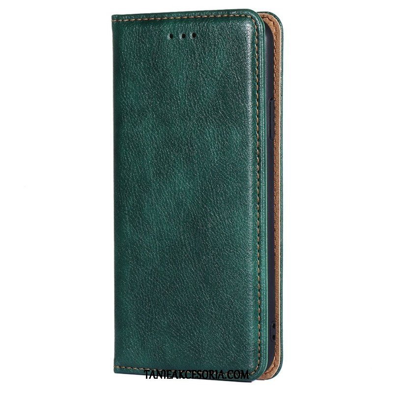 Etui Na Telefon do Xiaomi 13 Etui Folio Przeszycia Ze Sztucznej Skóry