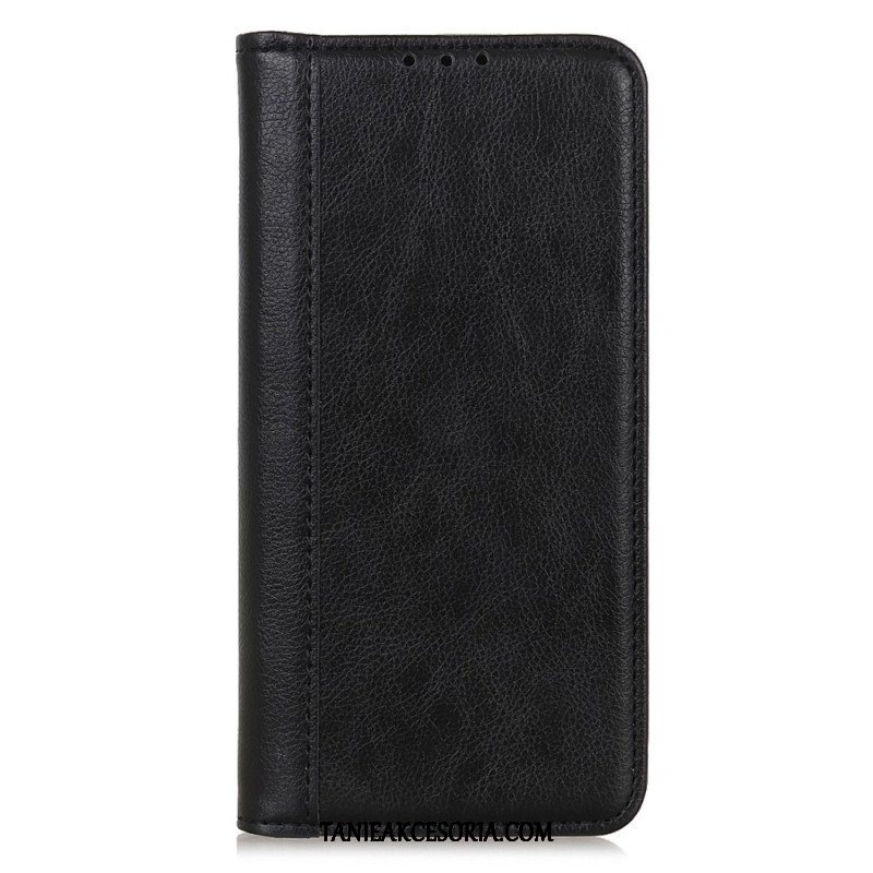 Etui Na Telefon do Xiaomi 13 Lite Etui Folio Kolorowa Wersja Skóry Dwoinowej