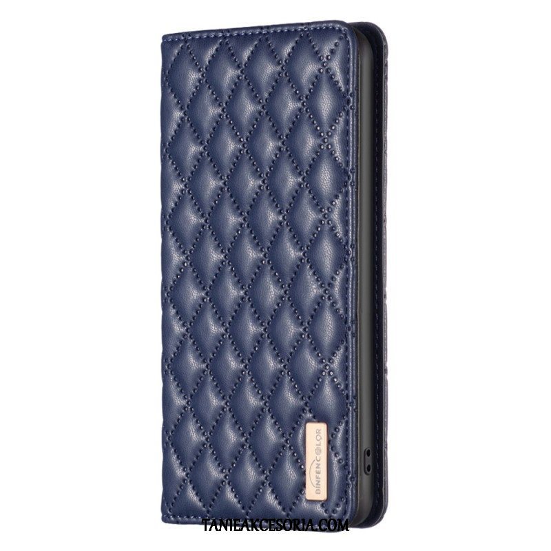 Etui Na Telefon do Xiaomi 13 Lite Etui Folio Kolorystyka Binfen Pikowana