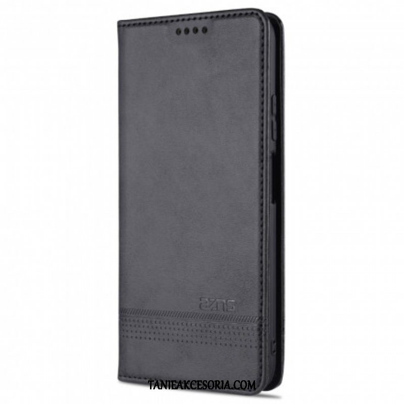 Etui Na Telefon do Xiaomi Redmi Note 10 / 10S Etui Folio Stylizacja Skóry Azns