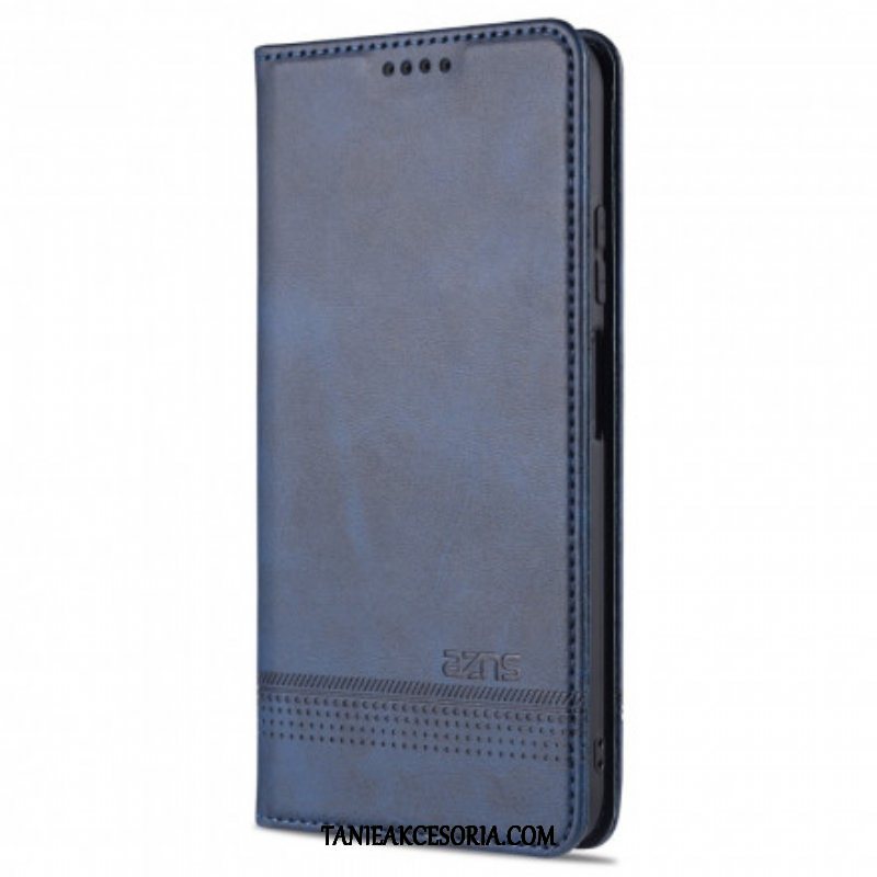 Etui Na Telefon do Xiaomi Redmi Note 10 / 10S Etui Folio Stylizacja Skóry Azns