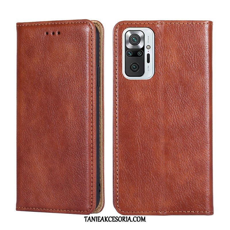 Etui Na Telefon do Xiaomi Redmi Note 10 Pro Etui Folio Skórzany Styl Vintage