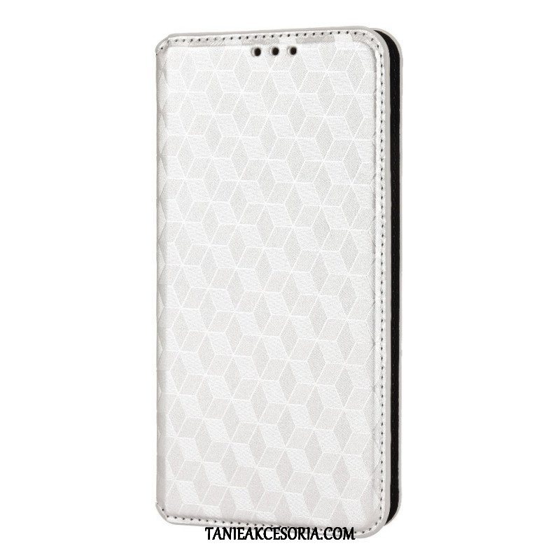 Etui Na Telefon do Xiaomi Redmi Note 11 / 11S Etui Folio Efekt Diamentowej Skóry 3d