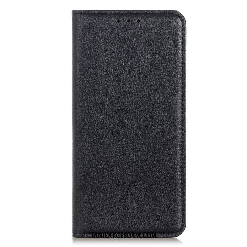 Etui Na Telefon do Xiaomi Redmi Note 11 Pro Plus 5G Etui Folio Matowa Skóra Dwoinowa