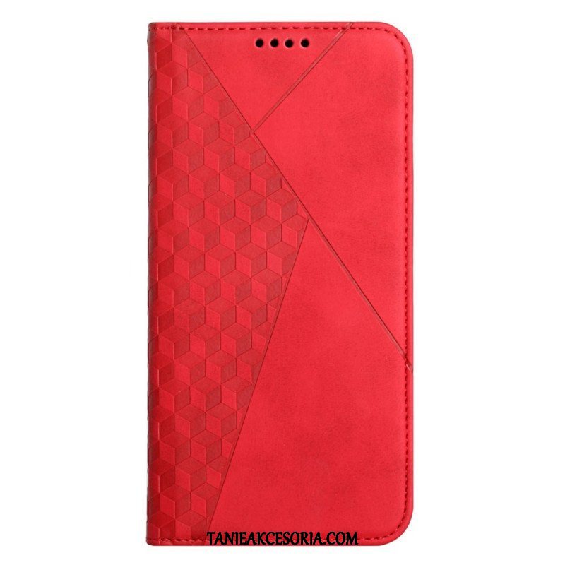 Etui Na Telefon do Xiaomi Redmi Note 11 Pro Plus 5G Etui Folio Wzór 3d Z Efektem Skóry