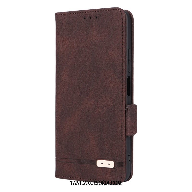 Etui Na Telefon do Xiaomi Redmi Note 12 4G Etui Folio Klasyka Vintage