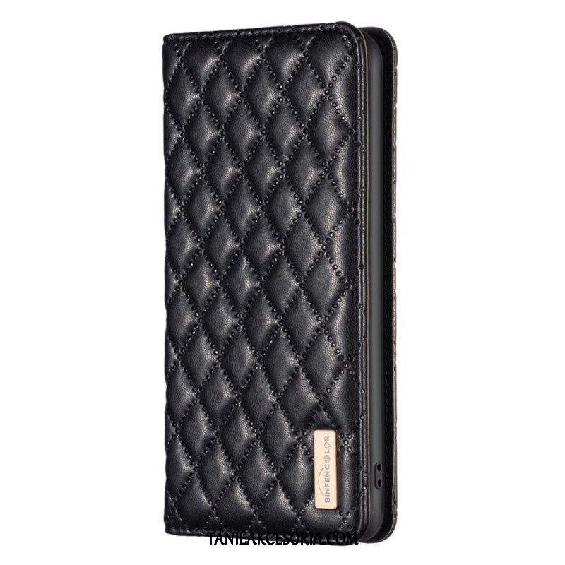 Etui Na Telefon do Xiaomi Redmi Note 12 Pro Etui Folio Pikowany Binfen Kolor