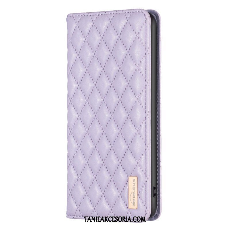 Etui Na Telefon do Xiaomi Redmi Note 12 Pro Etui Folio Pikowany Binfen Kolor