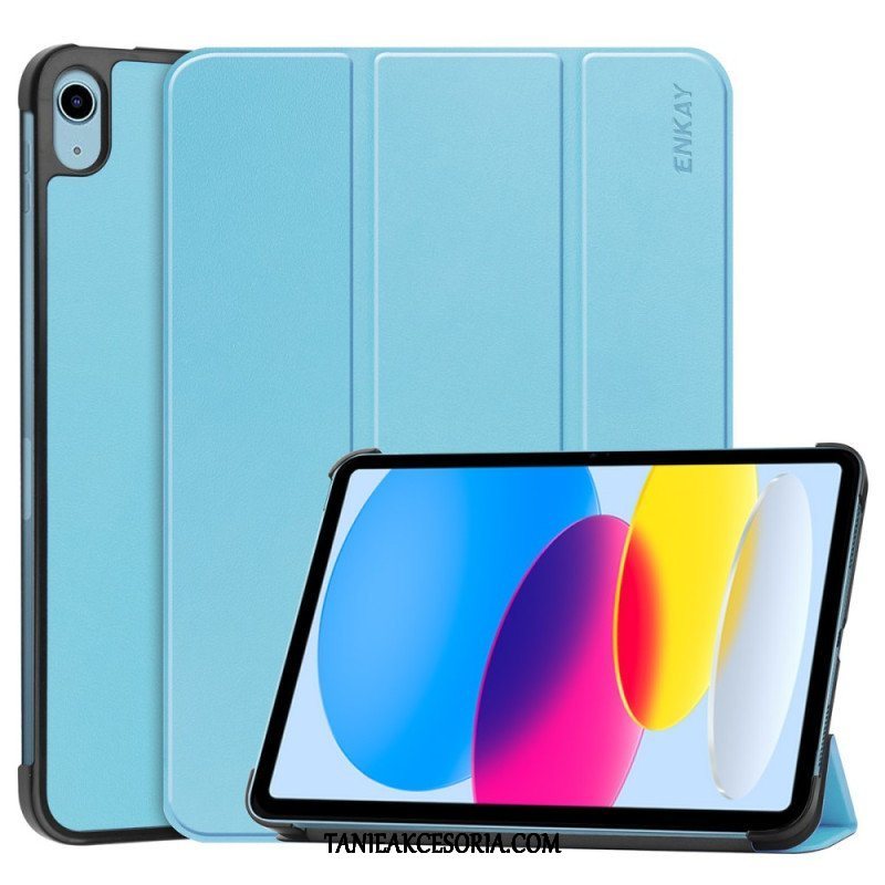 Etui Na Telefon do iPad 10.9" (2022) Sztuczna Skóra Enkay