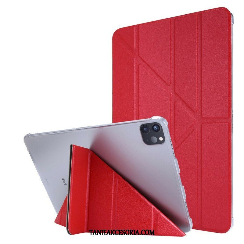 Etui Na Telefon do iPad Pro 12.9" (2022) Origami Ze Sztucznej Skóry