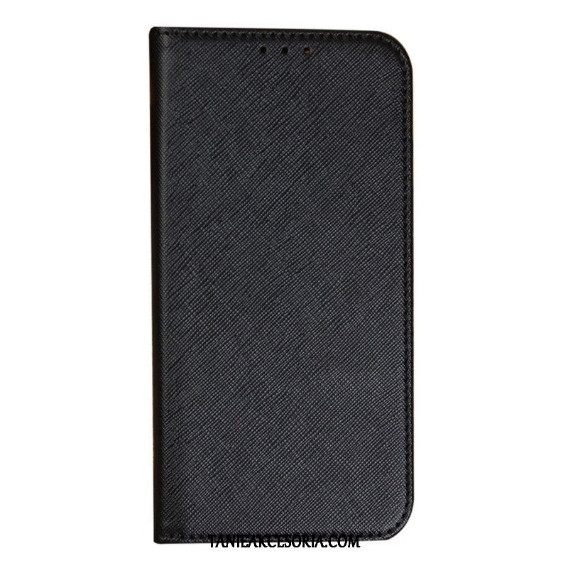 Etui Na Telefon do iPhone 14 Etui Folio Teksturowane