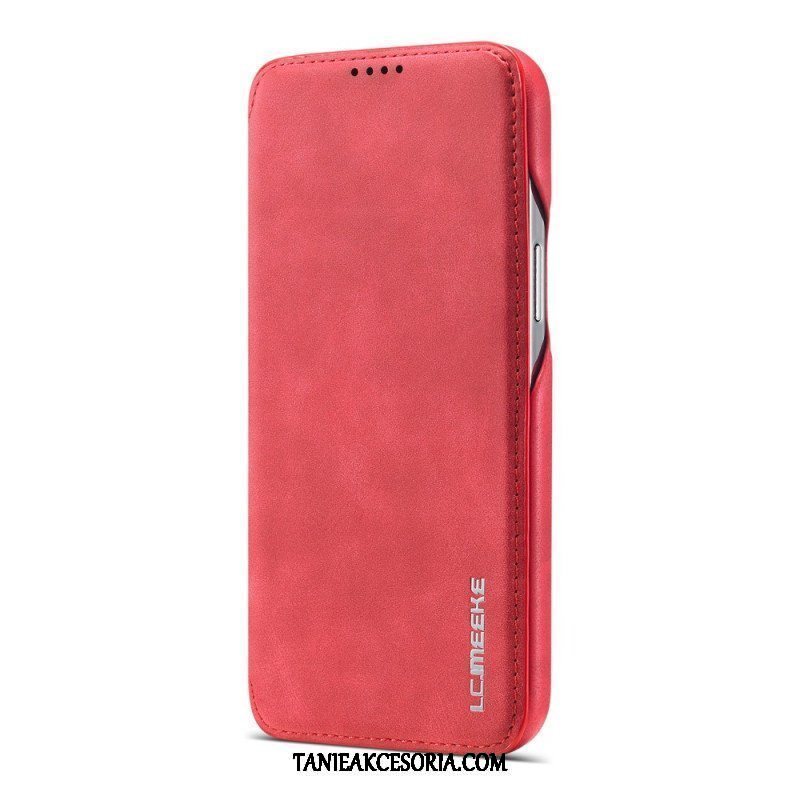 Etui Na Telefon do iPhone 15 Plus Etui Folio Imitacja Skóry Lc.imeeke