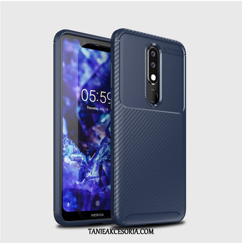 Etui Nokia 5.1 Czarny Telefon Komórkowy, Futerał Nokia 5.1