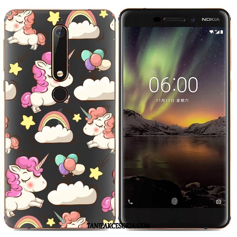 Etui Nokia 6.1 Telefon Komórkowy Miękki Tendencja, Obudowa Nokia 6.1 Kreatywne Kolor Kreskówka