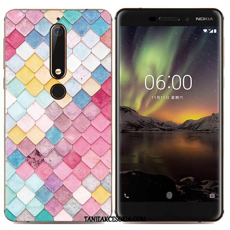 Etui Nokia 6.1 Telefon Komórkowy Miękki Tendencja, Obudowa Nokia 6.1 Kreatywne Kolor Kreskówka