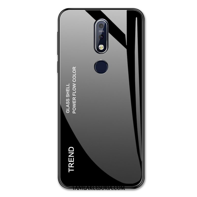 Etui Nokia 7.1 Ochraniacz Kreatywne All Inclusive, Futerał Nokia 7.1 Gradient Telefon Komórkowy Purpurowy