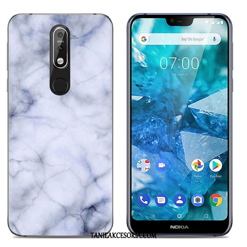 Etui Nokia 7.1 Telefon Komórkowy Kreatywne Silikonowe, Obudowa Nokia 7.1 Miękki Kolor