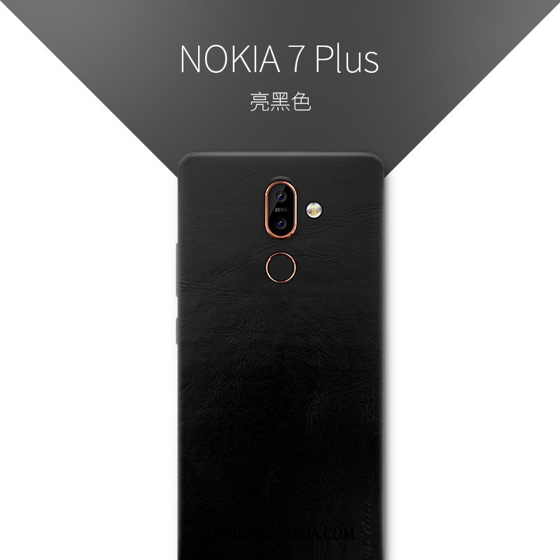 Etui Nokia 7 Plus Osobowość Cienkie Nowy, Futerał Nokia 7 Plus Telefon Komórkowy Ochraniacz Żółty