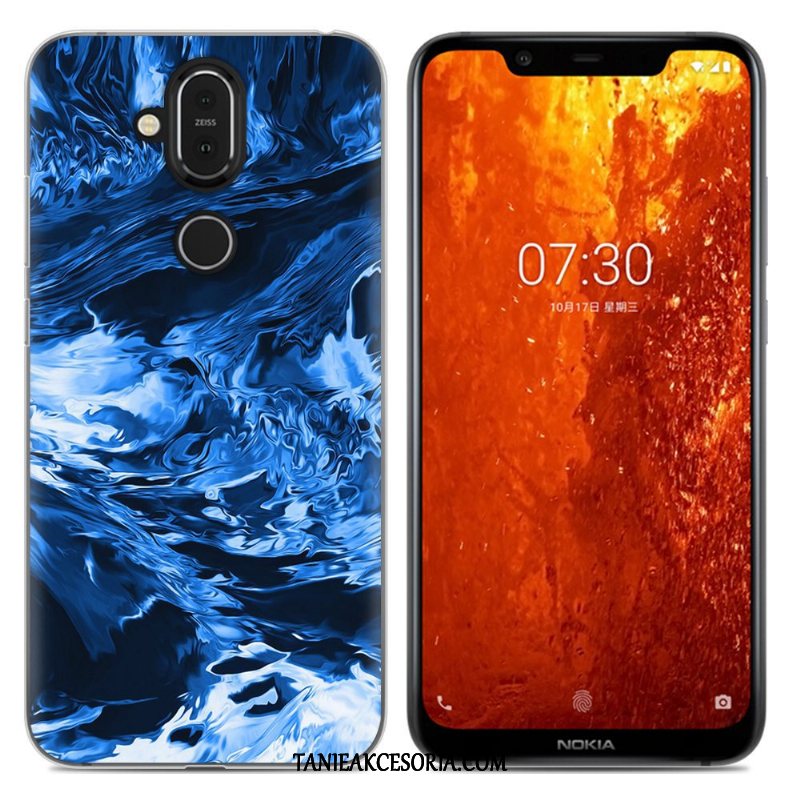 Etui Nokia 8.1 Telefon Komórkowy Anti-fall Kreskówka, Obudowa Nokia 8.1 Miękki All Inclusive Zielony