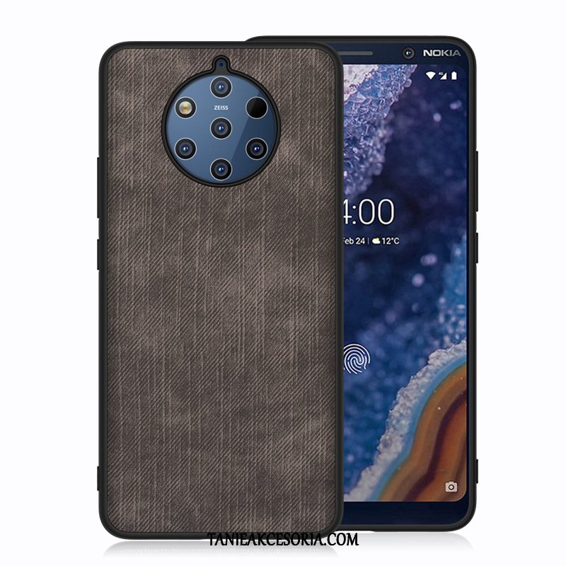 Etui Nokia 9 Pureview Ochraniacz Wzór Niebieski, Obudowa Nokia 9 Pureview Telefon Komórkowy Płótno Dla