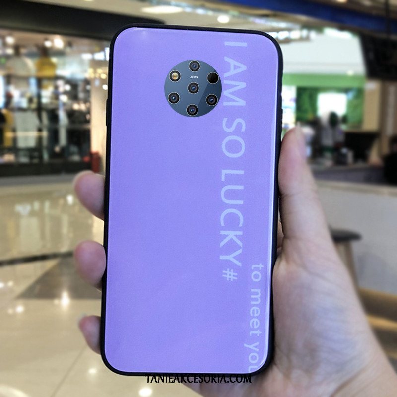 Etui Nokia 9 Pureview Prosty Moda Miękki, Pokrowce Nokia 9 Pureview Telefon Komórkowy Zielony Nubuku