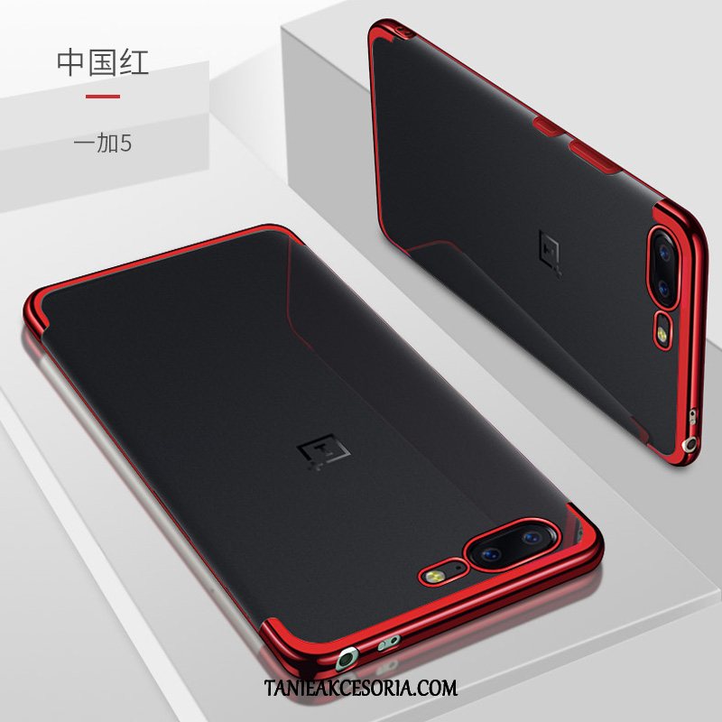 Etui Oneplus 5 Ochraniacz Silikonowe Miękki, Obudowa Oneplus 5 Telefon Komórkowy Czerwony Kreatywne