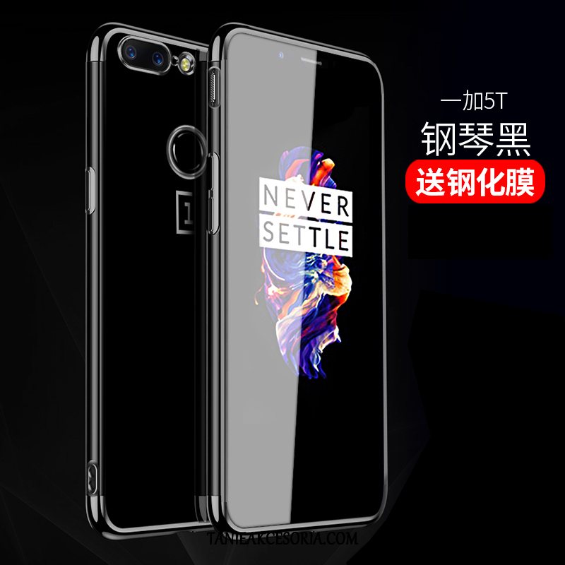 Etui Oneplus 5t Miękki Niebieski Przezroczysty, Pokrowce Oneplus 5t Telefon Komórkowy All Inclusive