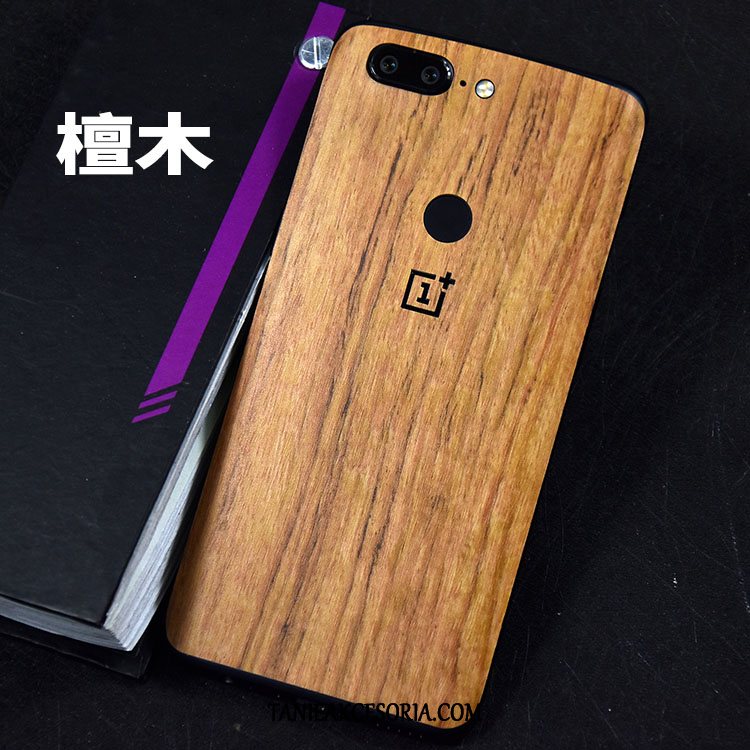 Etui Oneplus 5t Nubuku Telefon Komórkowy Kolor, Pokrowce Oneplus 5t Dekoracja Filmy Ziarno Drewna Braun