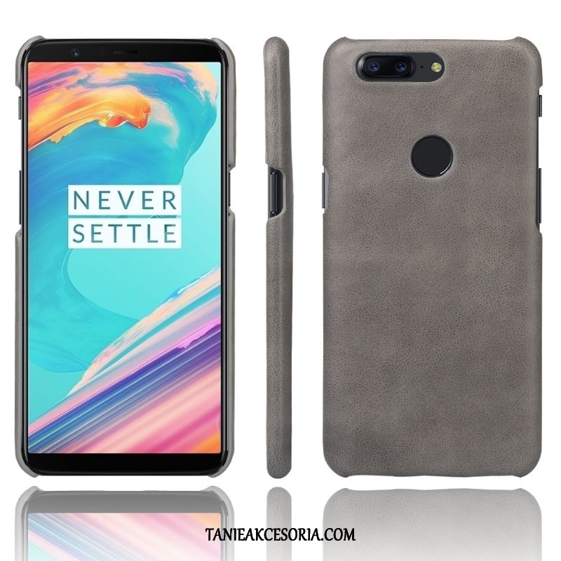 Etui Oneplus 5t Proste Czerwony Jakość, Pokrowce Oneplus 5t Skórzany Futerał Anti-fall Vintage