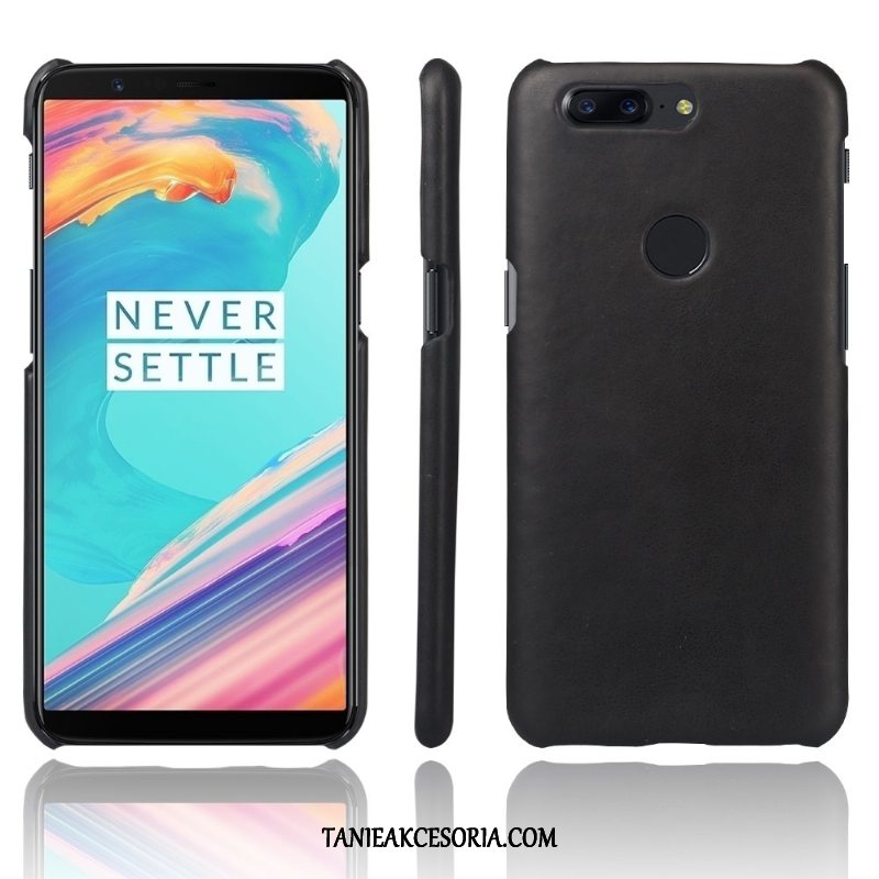 Etui Oneplus 5t Proste Czerwony Jakość, Pokrowce Oneplus 5t Skórzany Futerał Anti-fall Vintage