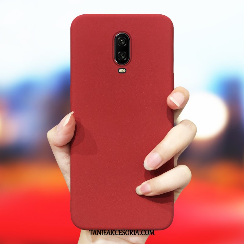 Etui Oneplus 6t Cienkie Kreatywne All Inclusive, Obudowa Oneplus 6t Czerwony Netto Czarny Osobowość