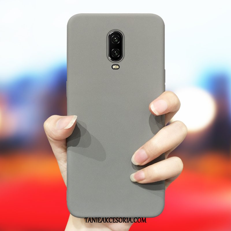 Etui Oneplus 6t Cienkie Kreatywne All Inclusive, Obudowa Oneplus 6t Czerwony Netto Czarny Osobowość