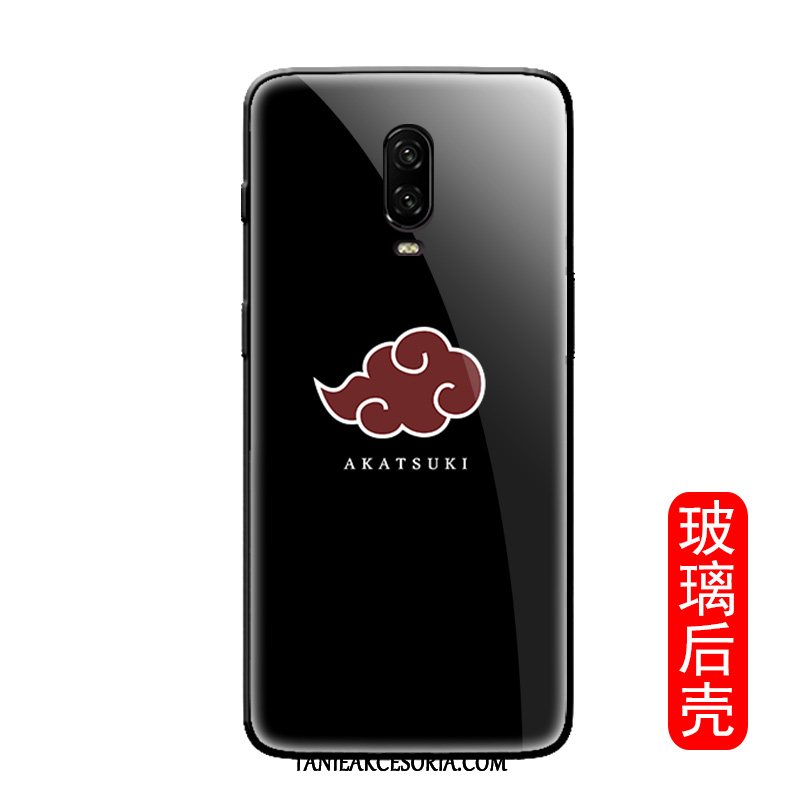 Etui Oneplus 6t Czerwony Netto Miękki Szkło Hartowane, Obudowa Oneplus 6t Telefon Komórkowy Tendencja Kreskówka