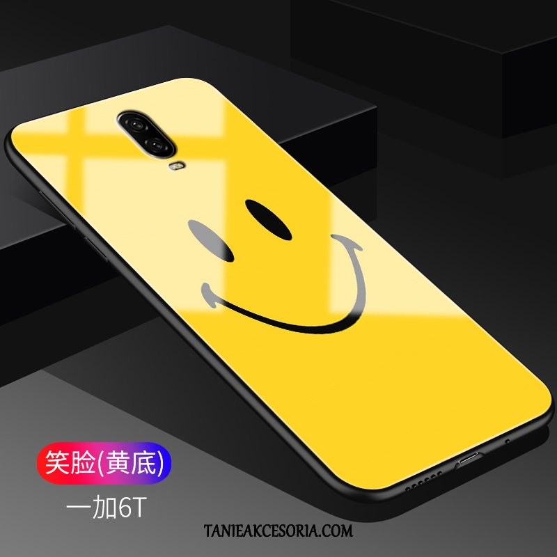 Etui Oneplus 6t Osobowość Smile Kreskówka, Futerał Oneplus 6t Telefon Komórkowy Kreatywne Miękki