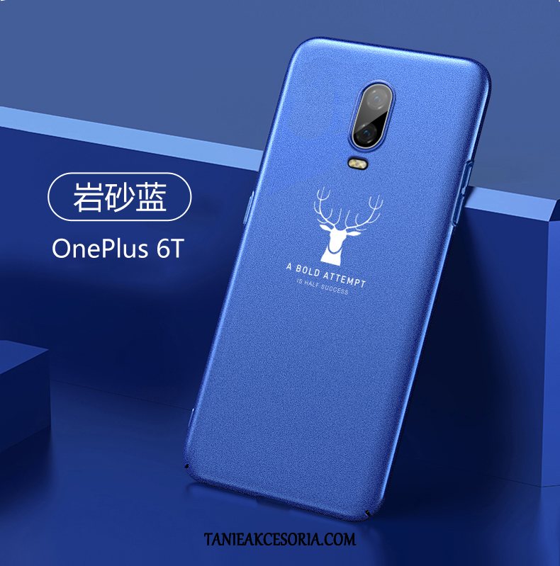 Etui Oneplus 6t Telefon Komórkowy Anti-fall Ochraniacz, Futerał Oneplus 6t Nubuku Cienkie Modna Marka