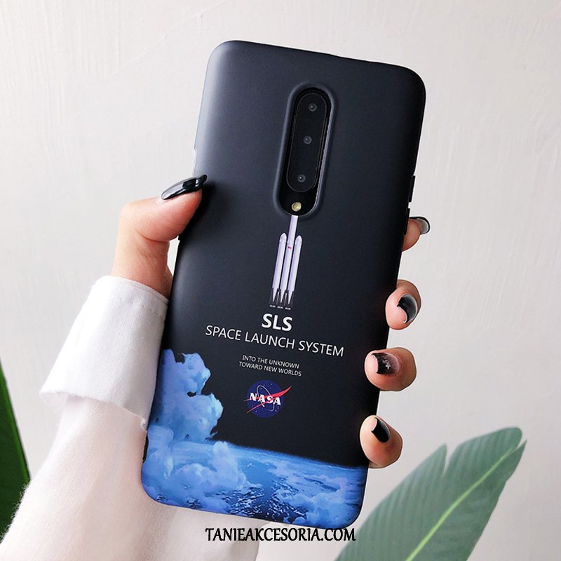 Etui Oneplus 7 Pro Czarny Osobowość Modna Marka, Futerał Oneplus 7 Pro Czerwony Netto Anti-fall Niebieski